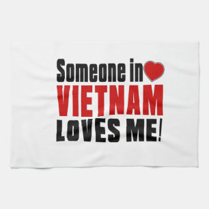 VIETNAM som firar år av att vara enormt Kökshandduk