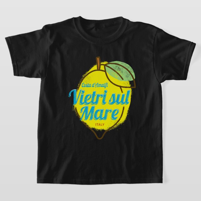 Vietnam sul Mare Costa dAmalfi Lemon Italien Amalf T Shirt (Laydown)