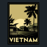 vietnam sydostasia art deco retro-resa poster<br><div class="desc"></div>