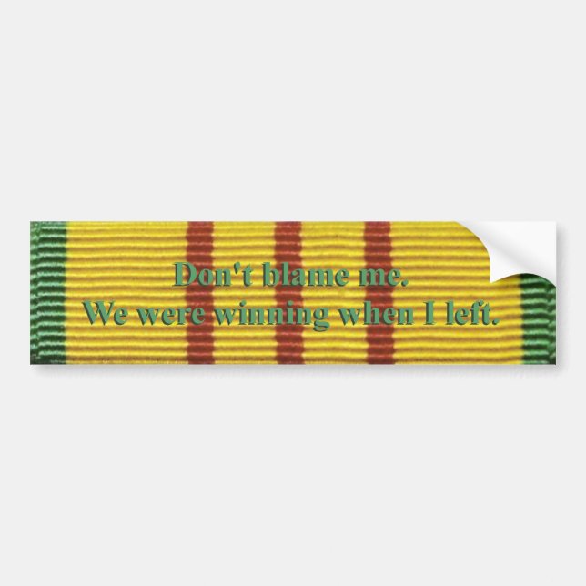 Vietnam tjänste- bildekal (Framsidan)