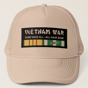 VIETNAM TJÄNSTE- ROSETT BAND - VET TRUCKERKEPS
