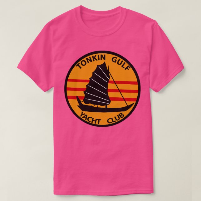 Vietnam Tonkin Bukt Yacht Klubb T Shirt (Design framsida)
