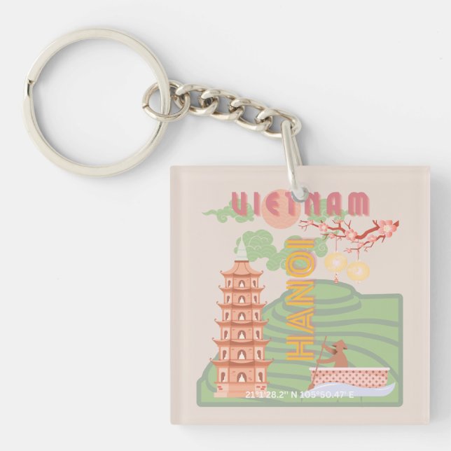 Vietnam Travel Art, Vintage (Framsidan)