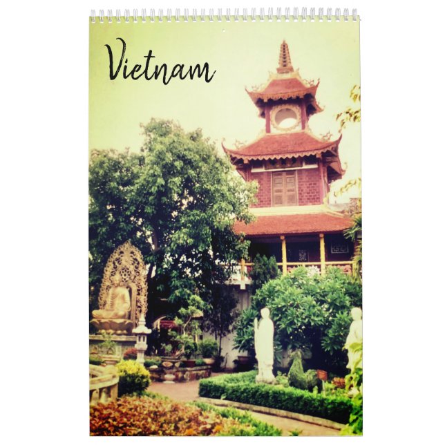 Vietnam travels 2025 kalender (Omslag)