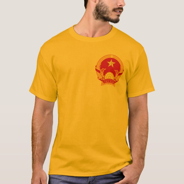 VIETNAM VAPENSKÖLD. VIET-SYMBOL TEE SHIRT (Framsida)