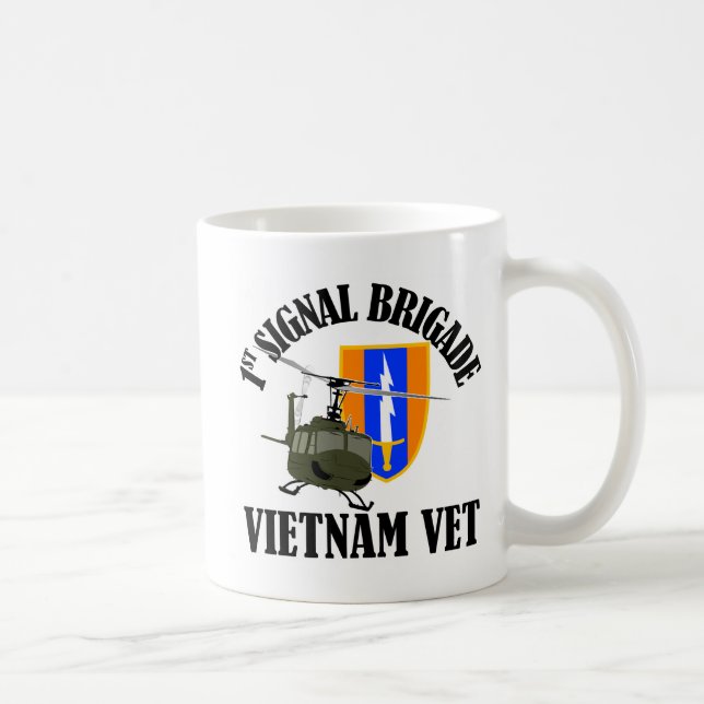 Vietnam Vet - 1:a sidan Bde Kaffemugg (Höger)