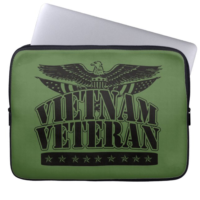 VIETNAM VET LAPTOP SLEEVE (Framsidan)