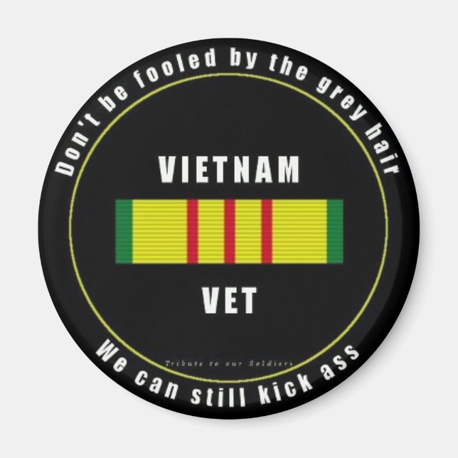 Vietnam Vet Magnet (Framsidan)