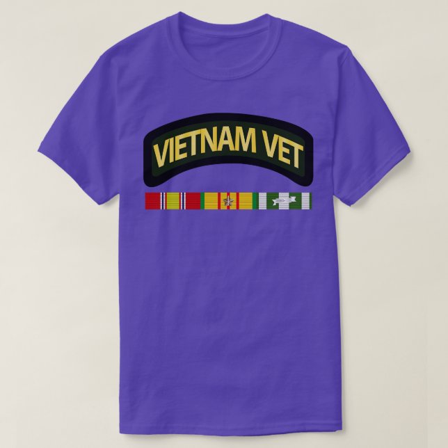 Vietnam Vet Tab w VN SVC T Shirt (Design framsida)