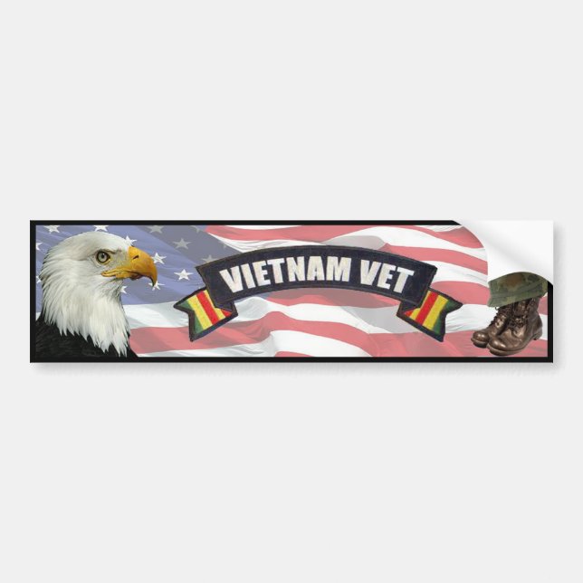 Vietnam Vetbildekal Bildekal (Framsidan)