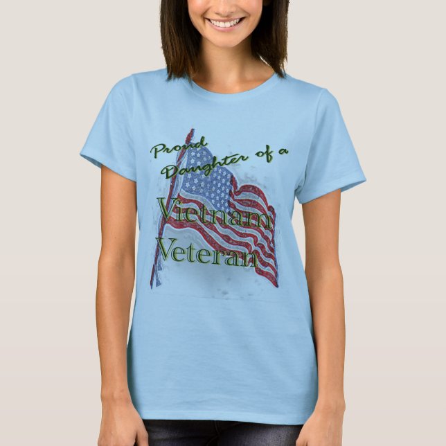 Vietnam vetdotter t shirt (Framsida)