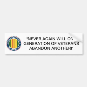 Vietnam veteran av den Amerika bildekalet Bildekal