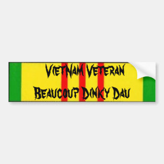 Vietnam veteran Beaucoup Dinky Dau Bildekal