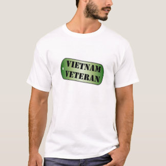 Vietnam veteran Dogtag T-shirt