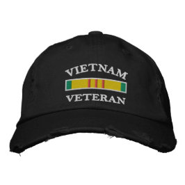 Vietnam Veteran Embroiderade Hat Broderad Keps