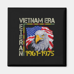 Vietnam Veteran Era 1961 1975 Memorial Flagga Magnet