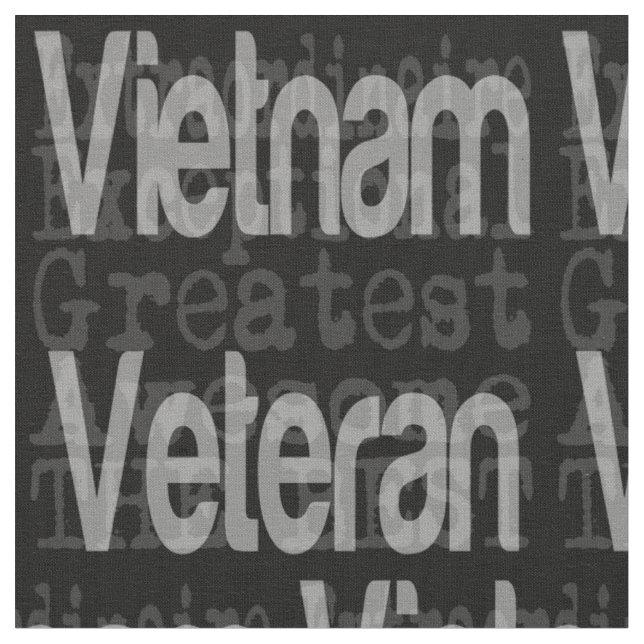 Vietnam Veteran Extraordinaire Tyg (Närbild)