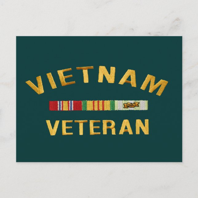 Vietnam Veteran Gifts Vykort (Framsida)