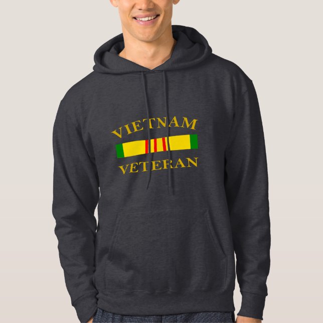 Vietnam Veteran Hoodie (Framsida)