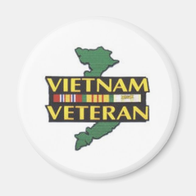 Vietnam Veteran Magnet (Framsidan)