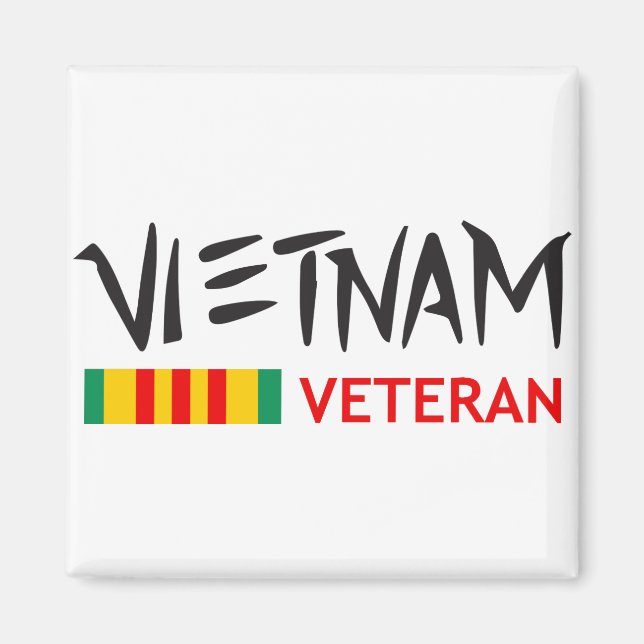Vietnam Veteran Magnet (Framsidan)