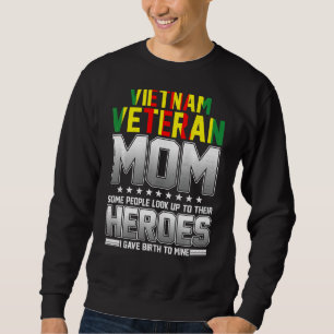 Vietnam Veteran Mamma vissa människor vaknar upp t Lång Ärmad Tröja