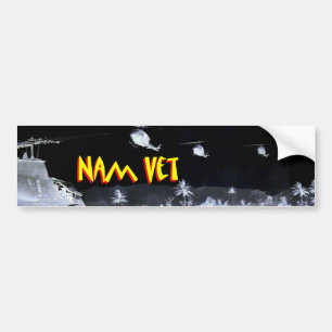 Vietnam veteran - Nam Vet 1 Bildekal