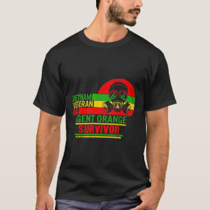 Vietnam Veteran och Orange Agent Survivor T Shirt