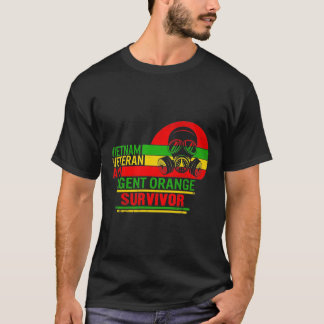 Vietnam Veteran och Orange Agent Survivor T Shirt