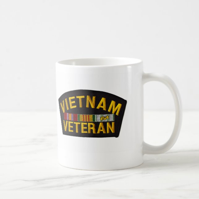 ViETNAM Veteran Patch Kaffemugg (Höger)