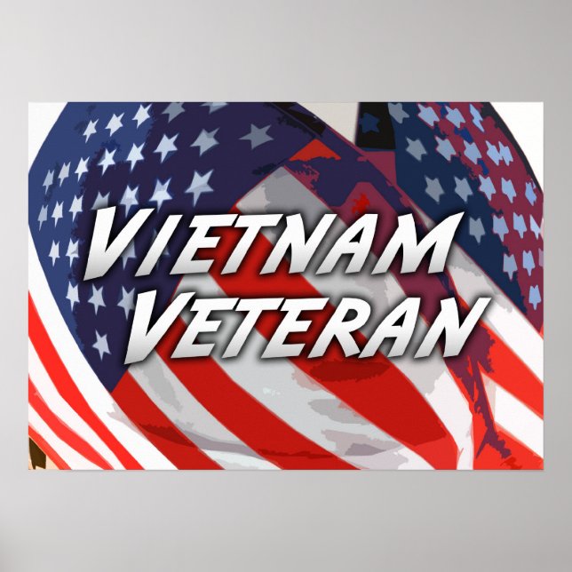 Vietnam Veteran Poster (Framsidan)