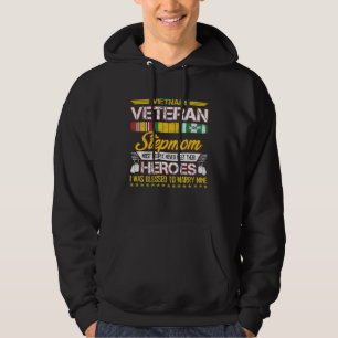 VietNam-veteran styvmamma De flesta människor möte Hoodie