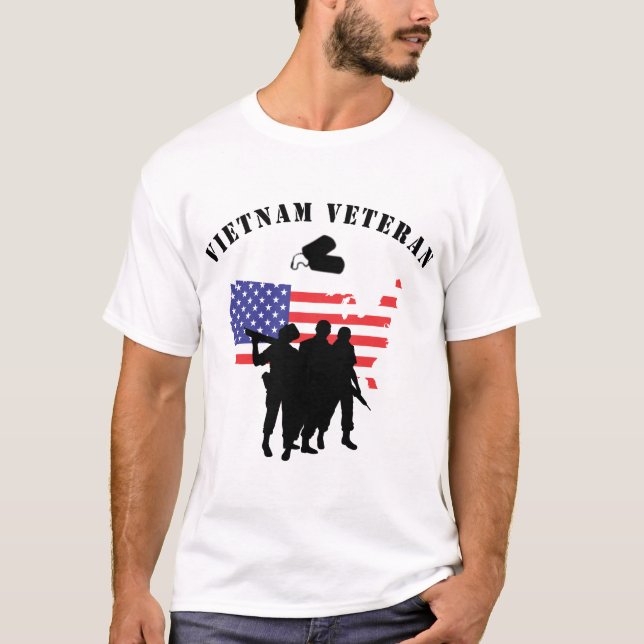Vietnam veteran t-shirt (Framsida)