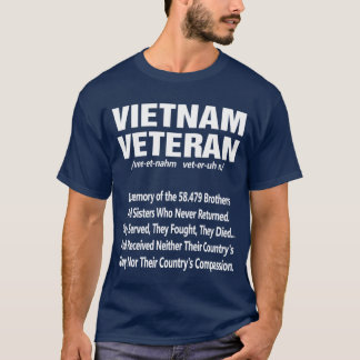 VietNam Veteran T Shirt
