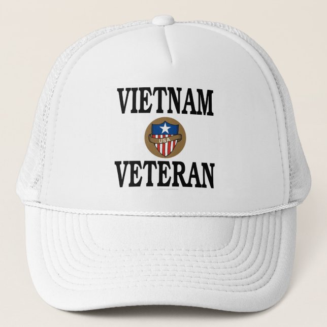 Vietnam veteran truckerkeps (Framsida)