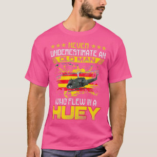 Vietnam Veteran Vet Eh1 Huey Helicopter 1 T Shirt