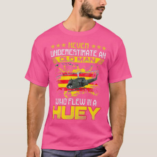 Vietnam Veteran Vet Eh1 Huey Helicopter 1 T Shirt