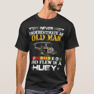 Vietnam Veteran Vet Helicopter T Shirt