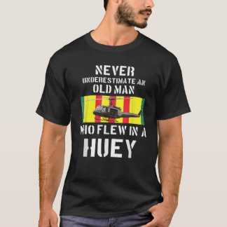 Vietnam Veteran Vet ÖE-1 Huey Helicopter  T Shirt