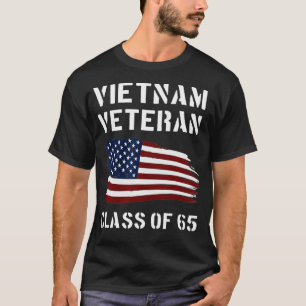 Vietnam Veteran Vet Ribbon Class of 1965 65 T Shirt