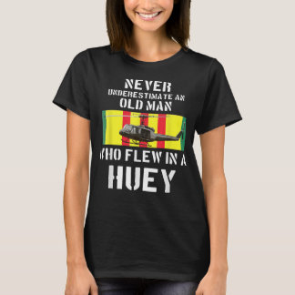 Vietnam Veteran Vet T shirt Eh-1 Huey Helicopter