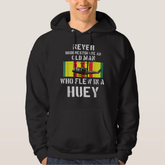 Vietnam Veteran Vet T shirt Eh-1 Huey Helicopter Hoodie