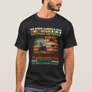 Vietnam Veteran vi hade i Amerika haft Proud Veter T Shirt