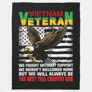 Vietnam Veteran, vi kommer alltid att vara det bä Fleecefilt