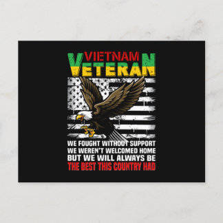 Vietnam Veteran, vi kommer alltid att vara det bäs Inbjudan Vykort