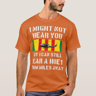 Vietnam Veteran Vietnam Veteran Huey Helicopter Ri T Shirt