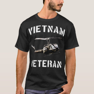Vietnam Veteran Vietnam Veteran UH-1 Huey av Dirty T Shirt