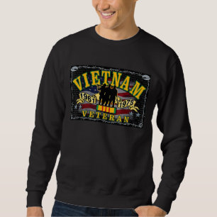 Vietnam Veteran Vintage Lång Ärmad Tröja