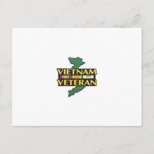 Vietnam veteran vykort