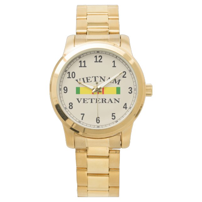 Vietnam Veteran Watch Armbandsur (Framsida)